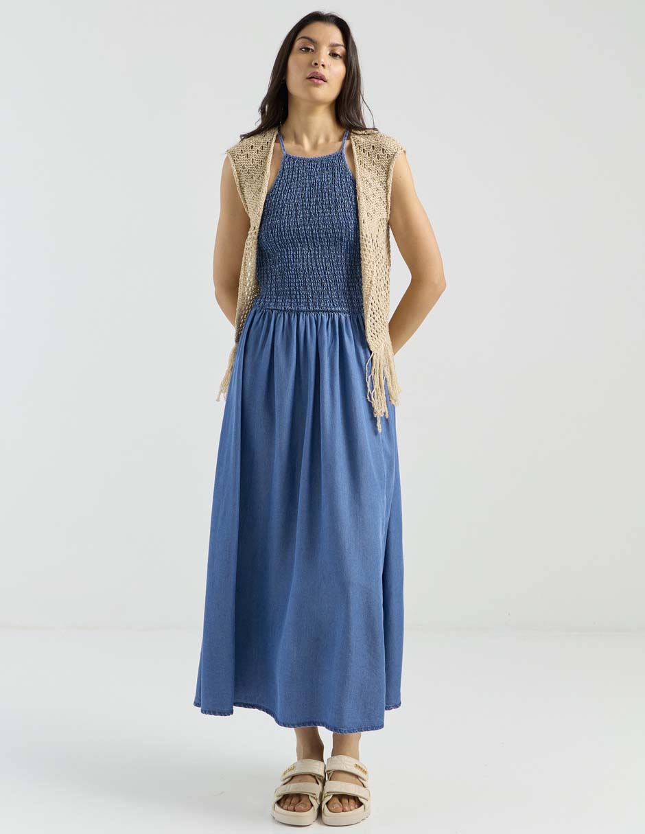 Vestido 3/4 casual para mujer 6
