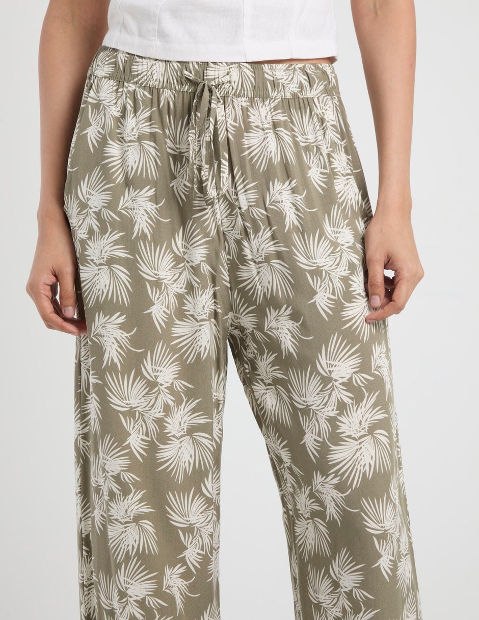 Pantalón relaxed flare para mujer 9