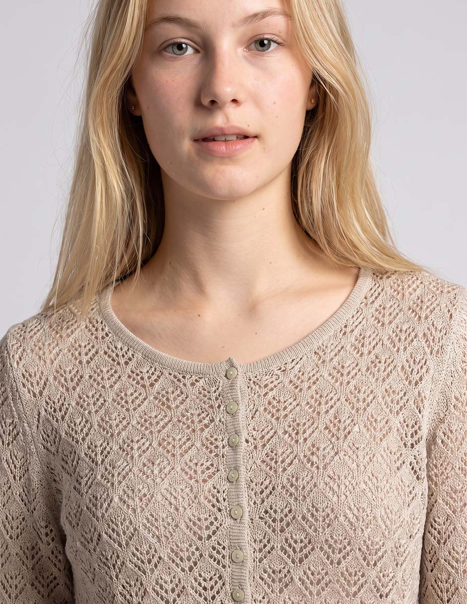 Suéter cuello redondo para mujer 3