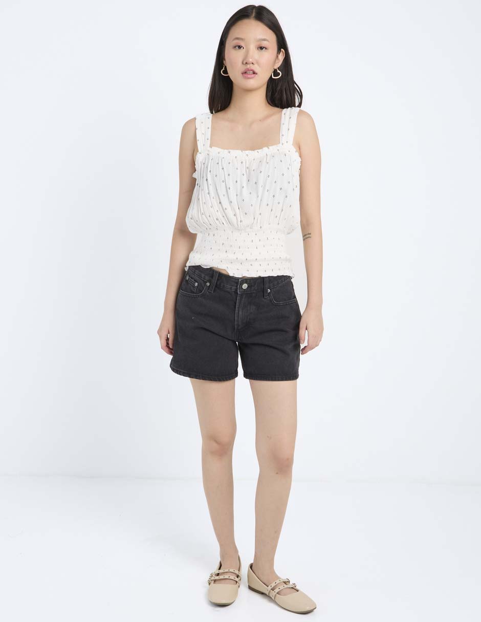 Playera manga larga cuello v para mujer 3