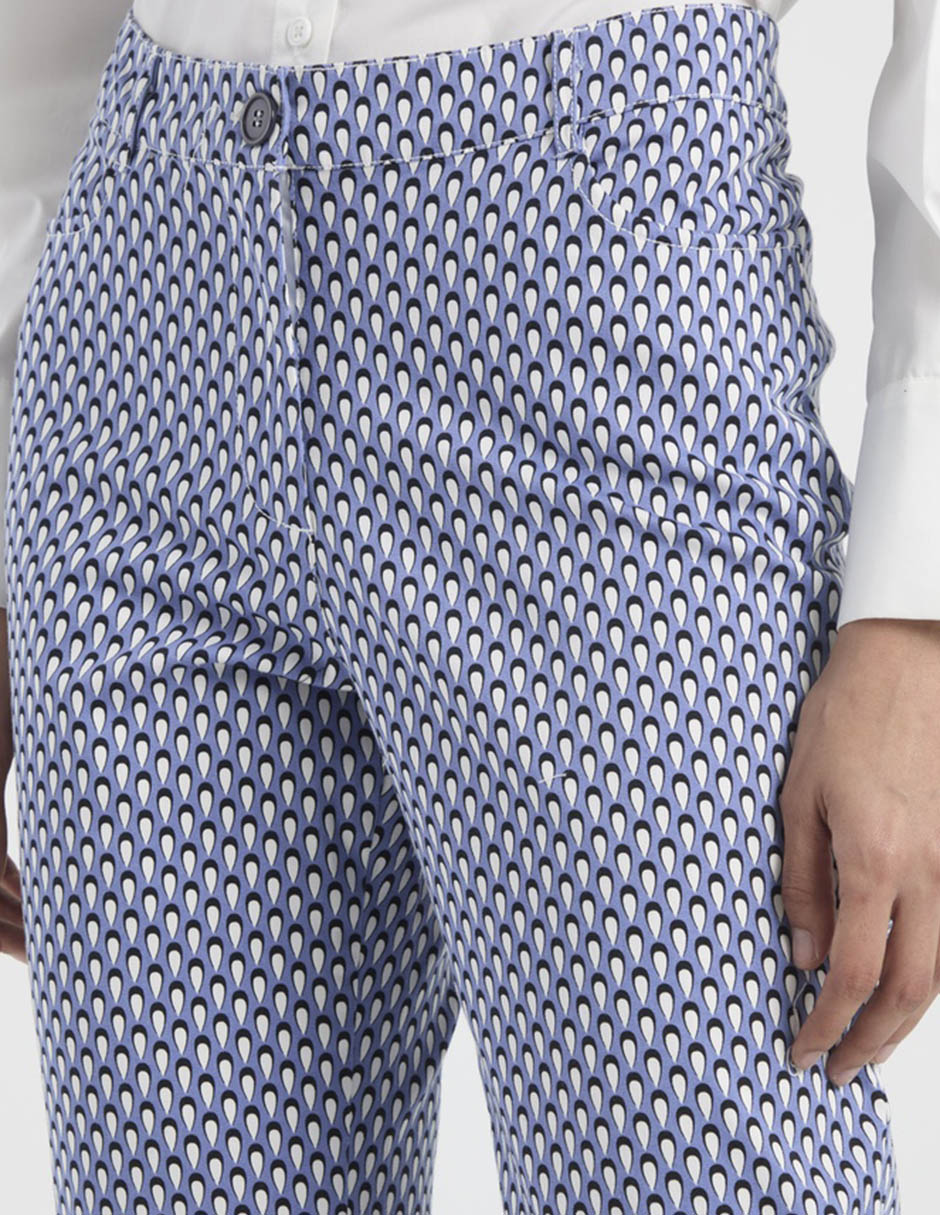 Pantalón chino slim para mujer 4