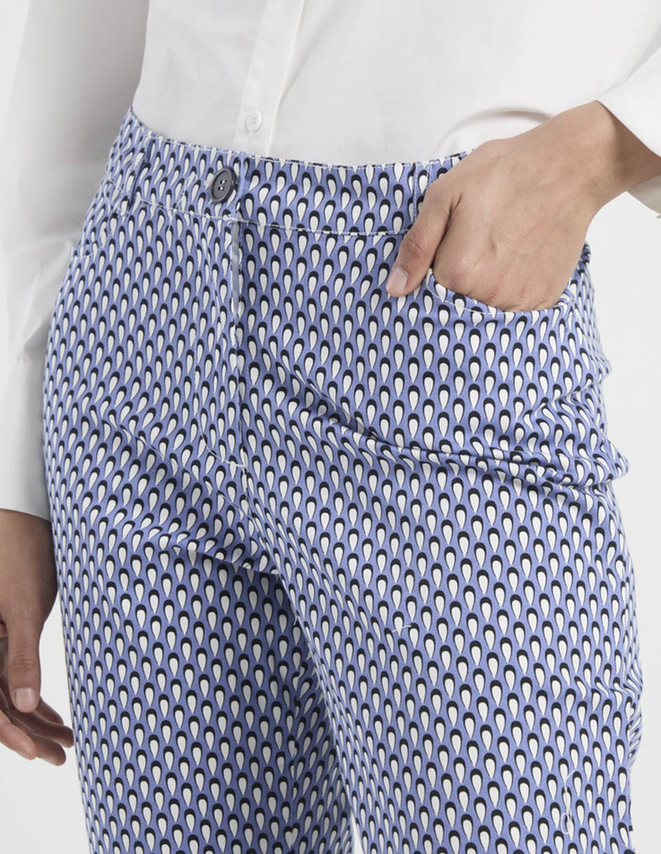 Pantalón chino slim para mujer 5