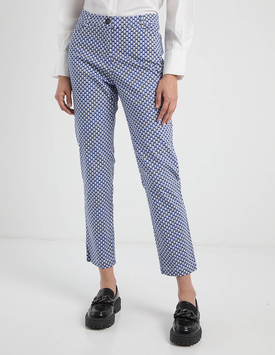 Pantalón chino slim para mujer
