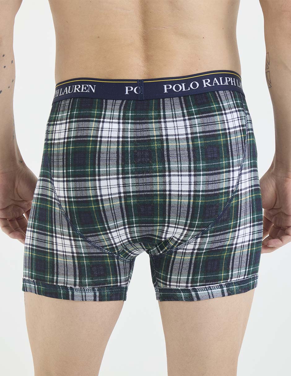 Set bóxer brief Polo Ralph Lauren de algodón para hombre 3 piezas