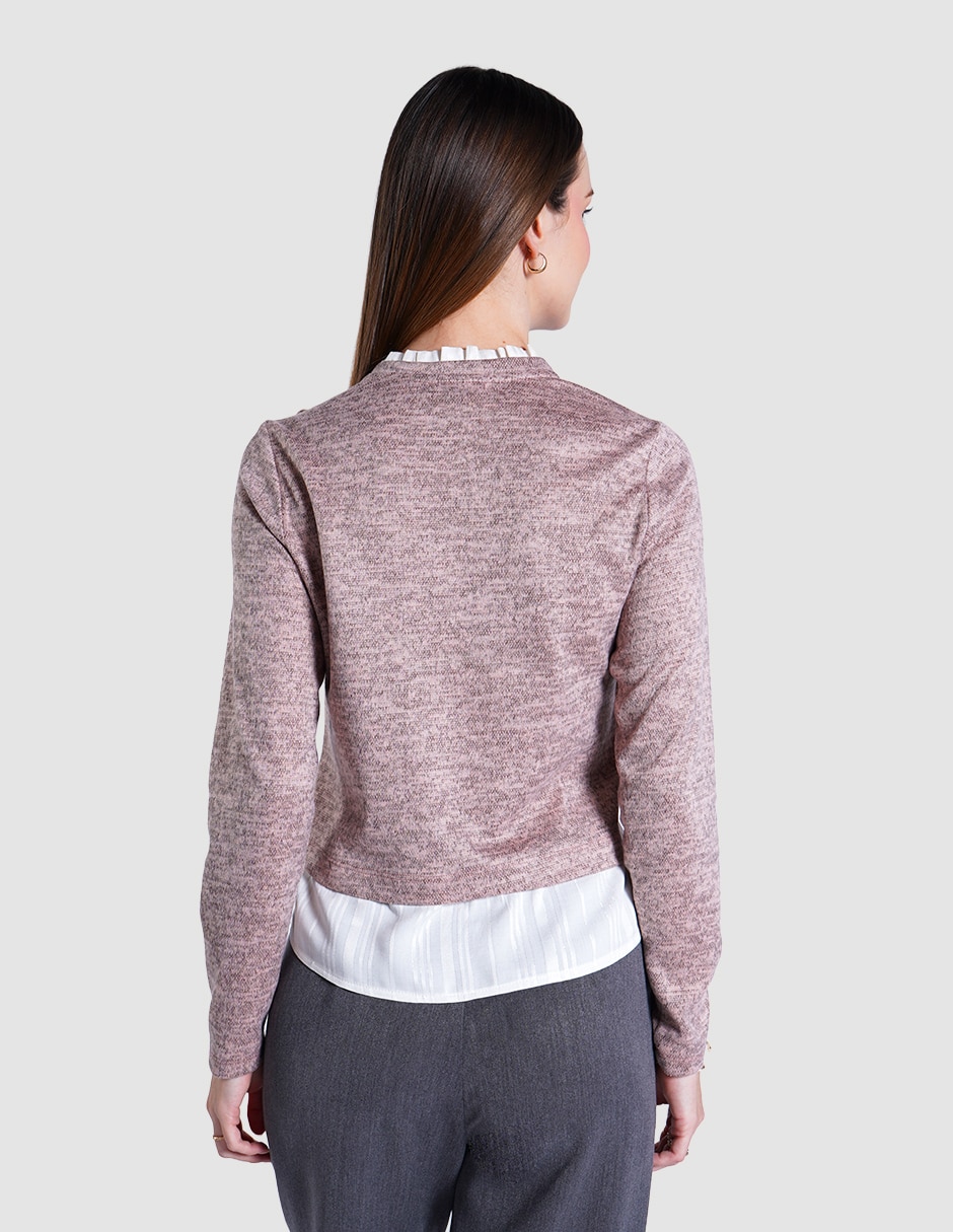 Suéter Salsa cuello alto para mujer