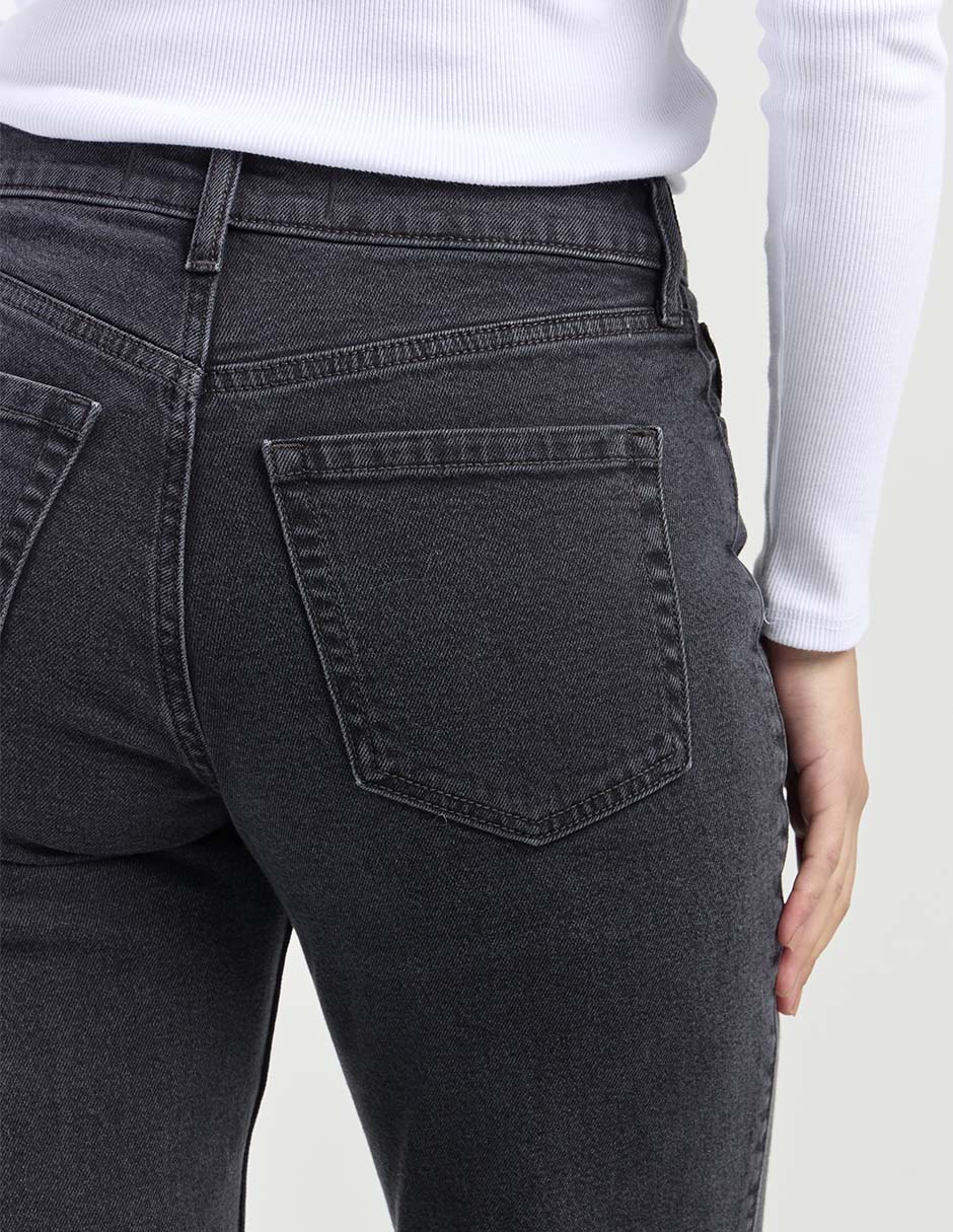 Jeans straight para mujer 2