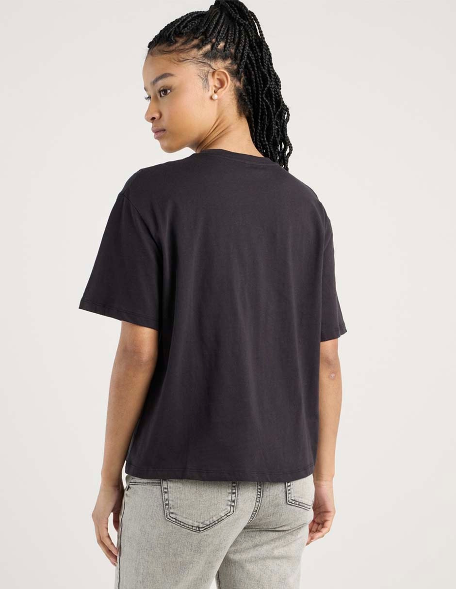 Playera manga corta cuello redondo mujer 4