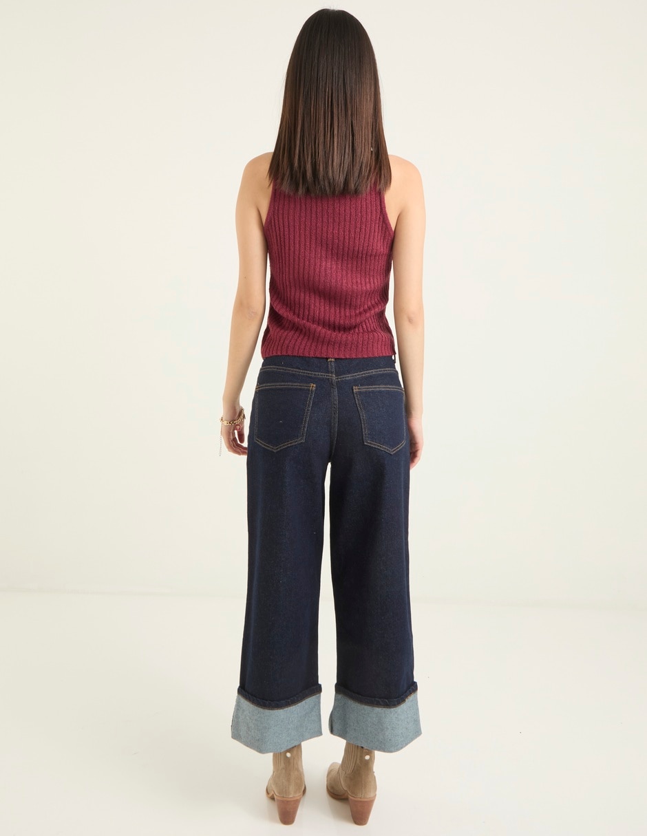 Jeans wide leg para mujer 5