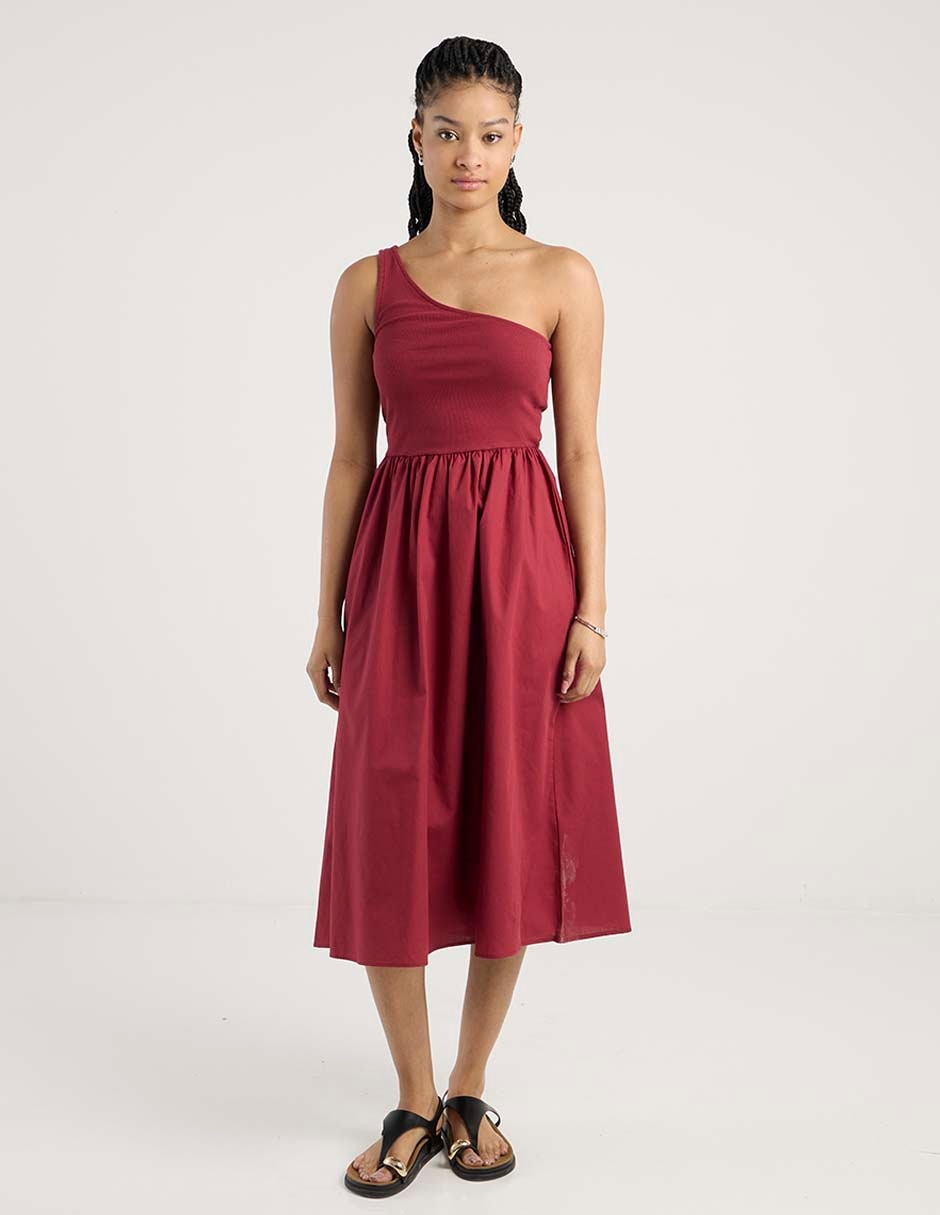 Vestido midi casual para mujer Vestido midi casual para mujer