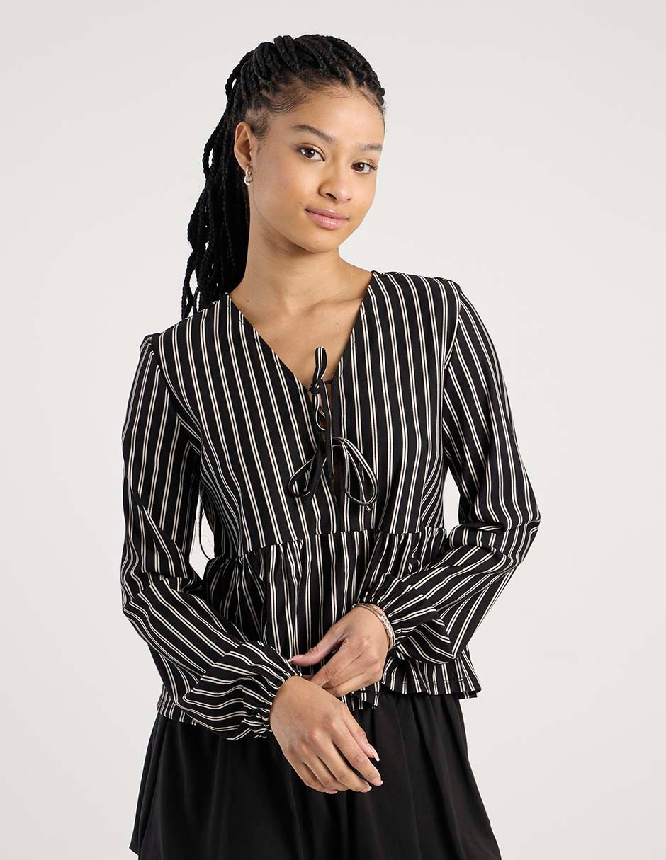 Blusa manga larga para mujer 1