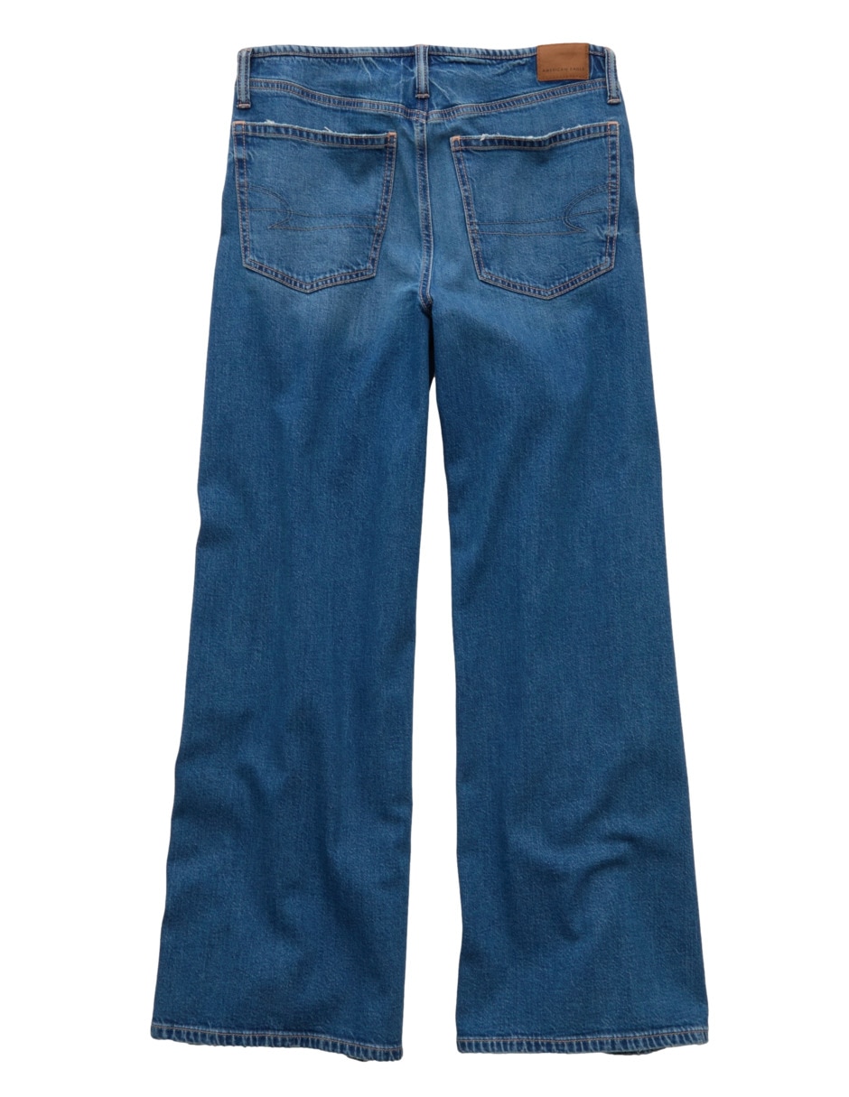 Jeans Wide leg American Eagle Fashion corte cintura para mujer