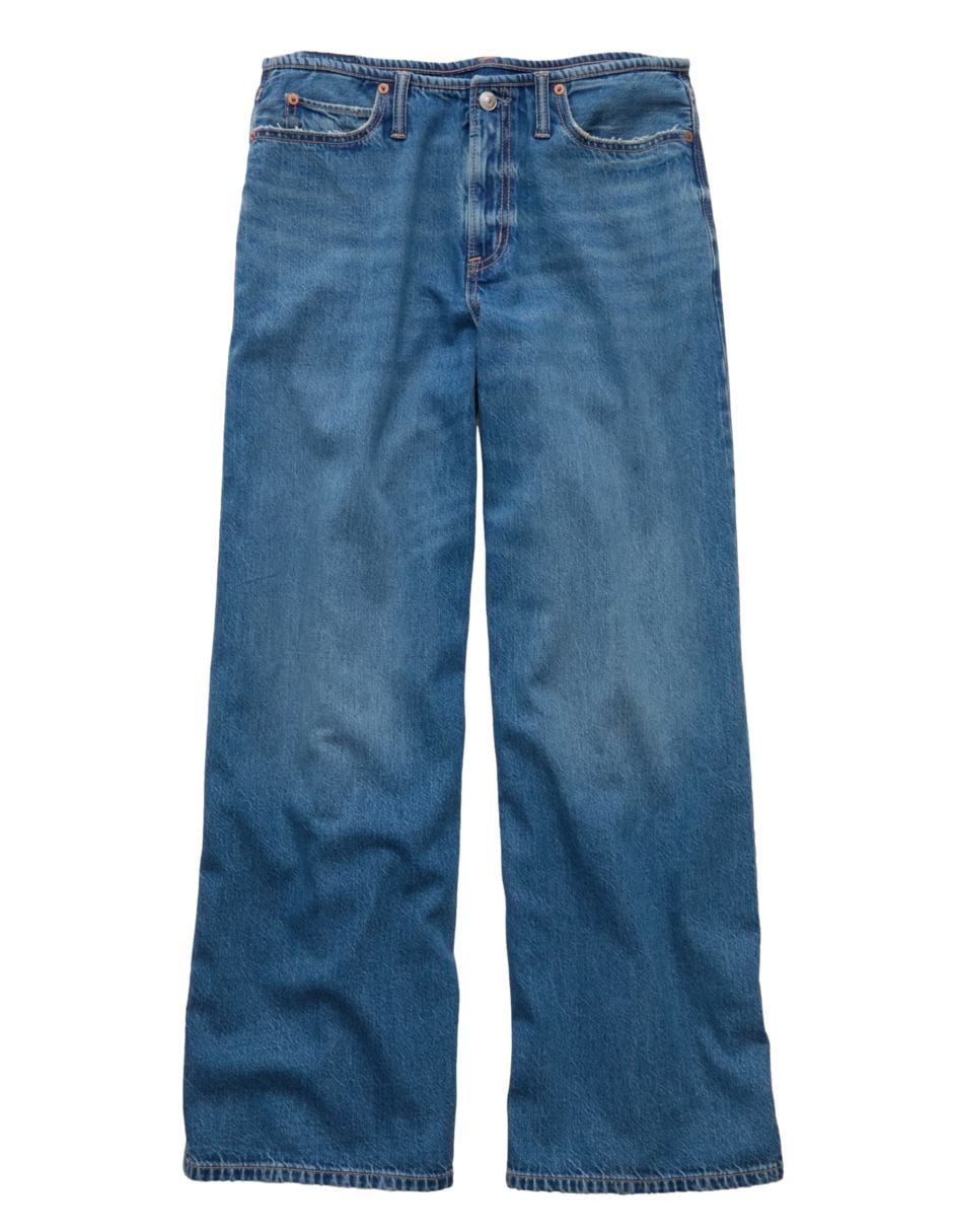 Jeans Wide leg American Eagle Fashion corte cintura para mujer