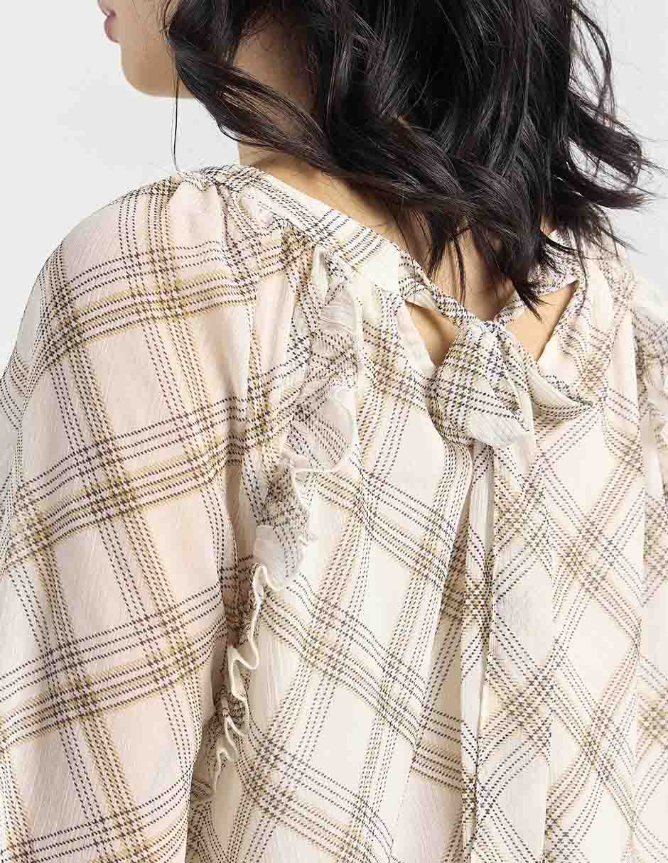 Blusa American Eagle manga larga para mujer