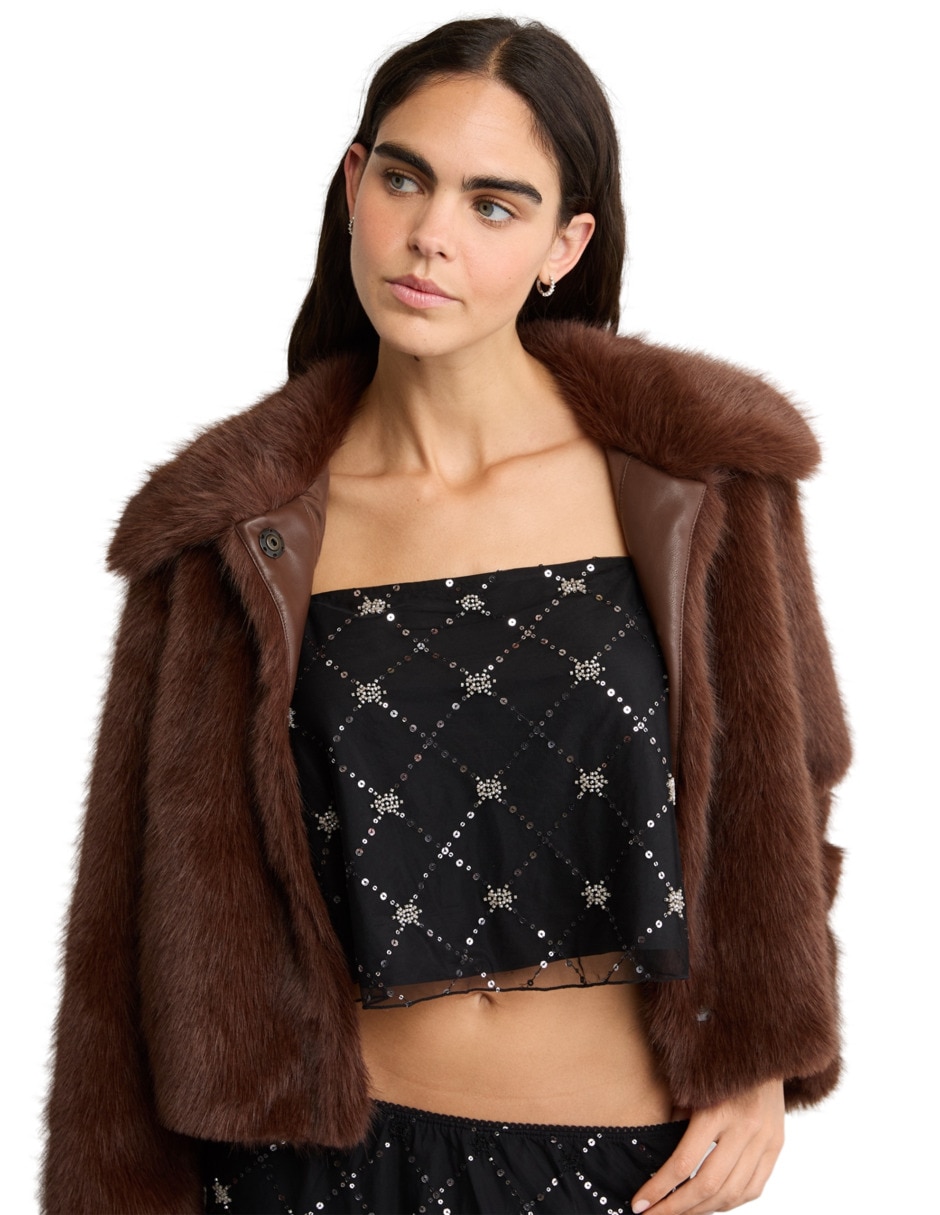 Top American Eagle escote espalda abierta tirante delgado