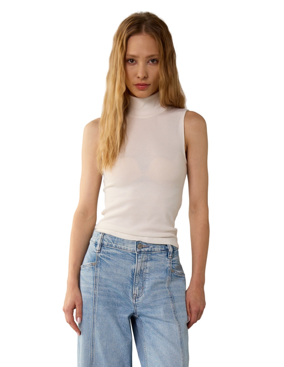 Top American Eagle cuello tortuga