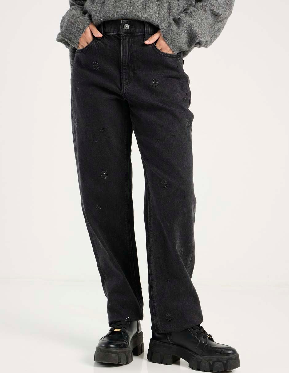 Jeans straight para mujer 5