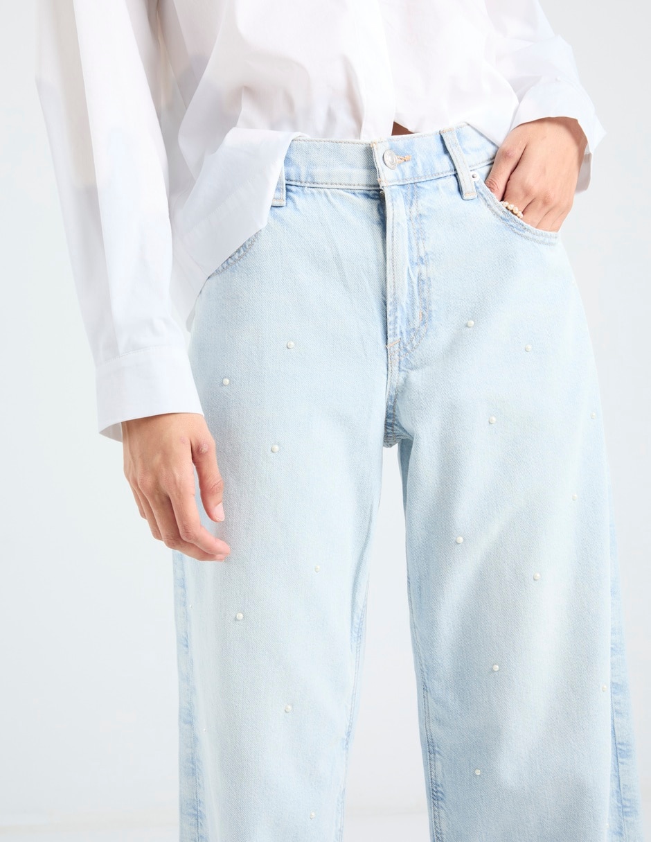 Jeans amplio para mujer 5