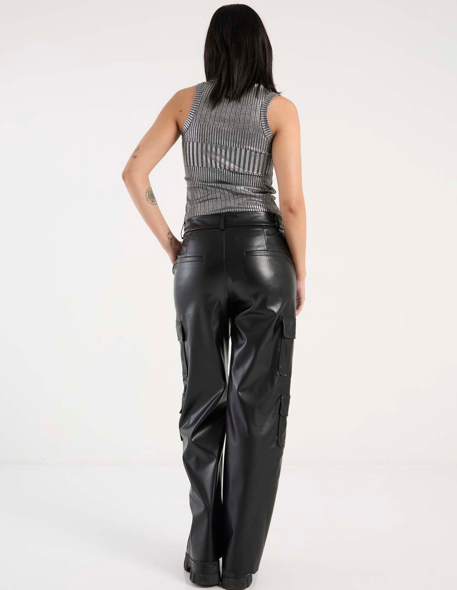 Pantalón cargo regular para mujer