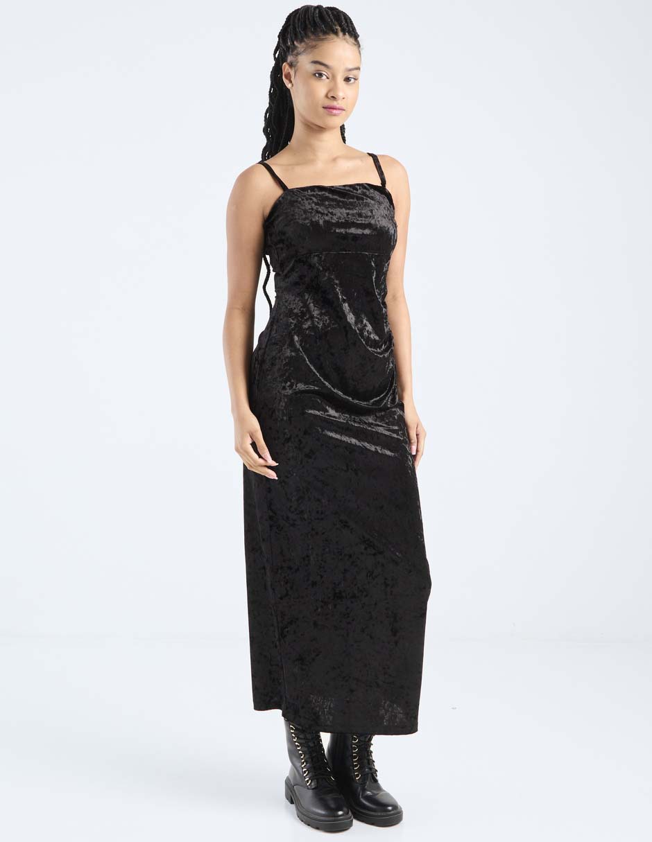 Vestido crop formal para mujer