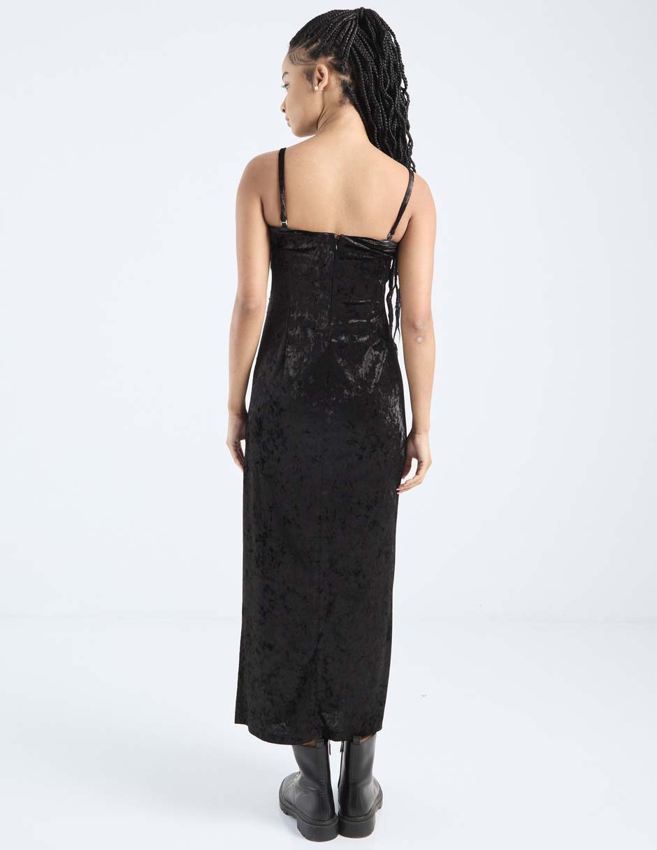 Vestido crop formal para mujer 4