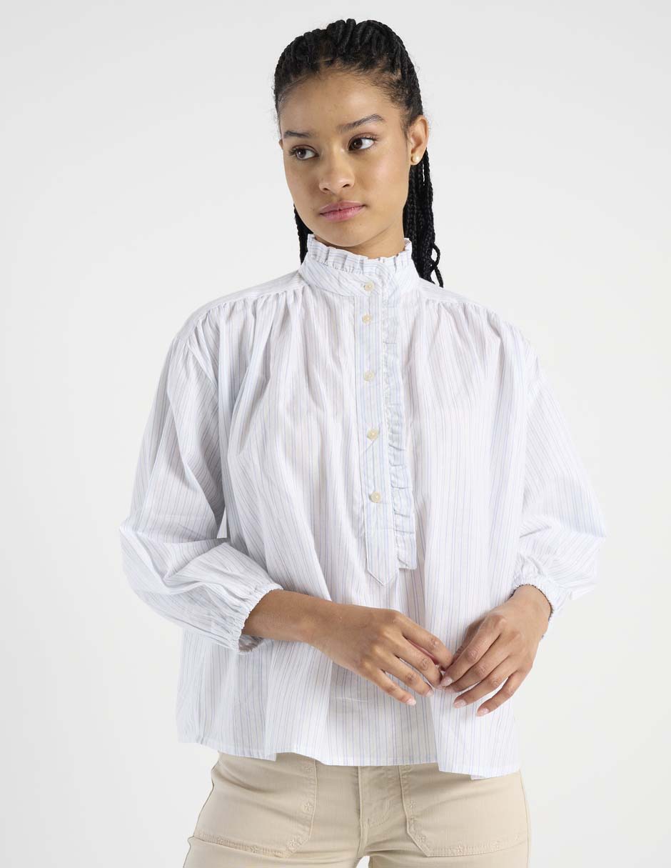 Playera manga corta cuello redondo mujer 5
