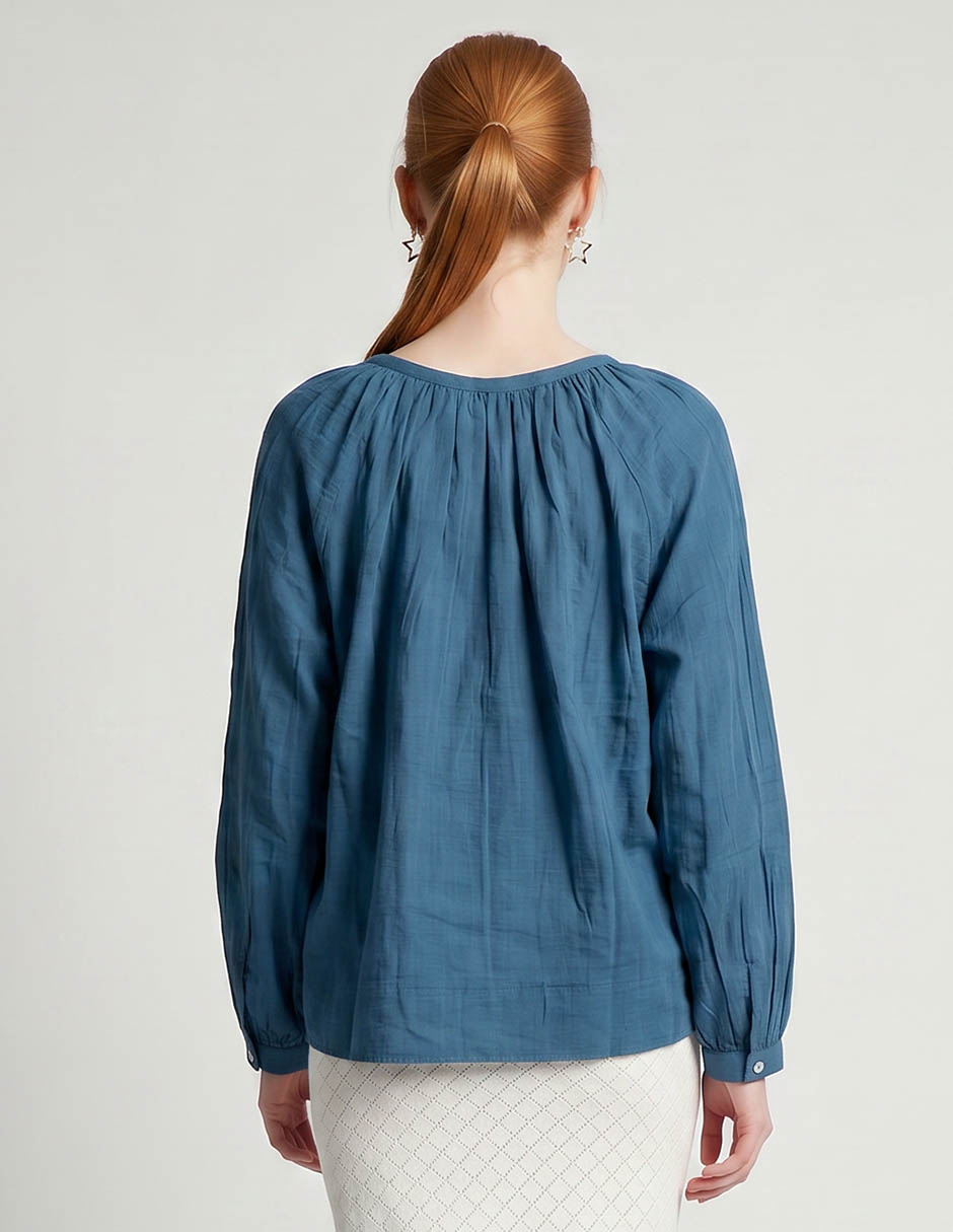 Blusa manga larga para mujer 2
