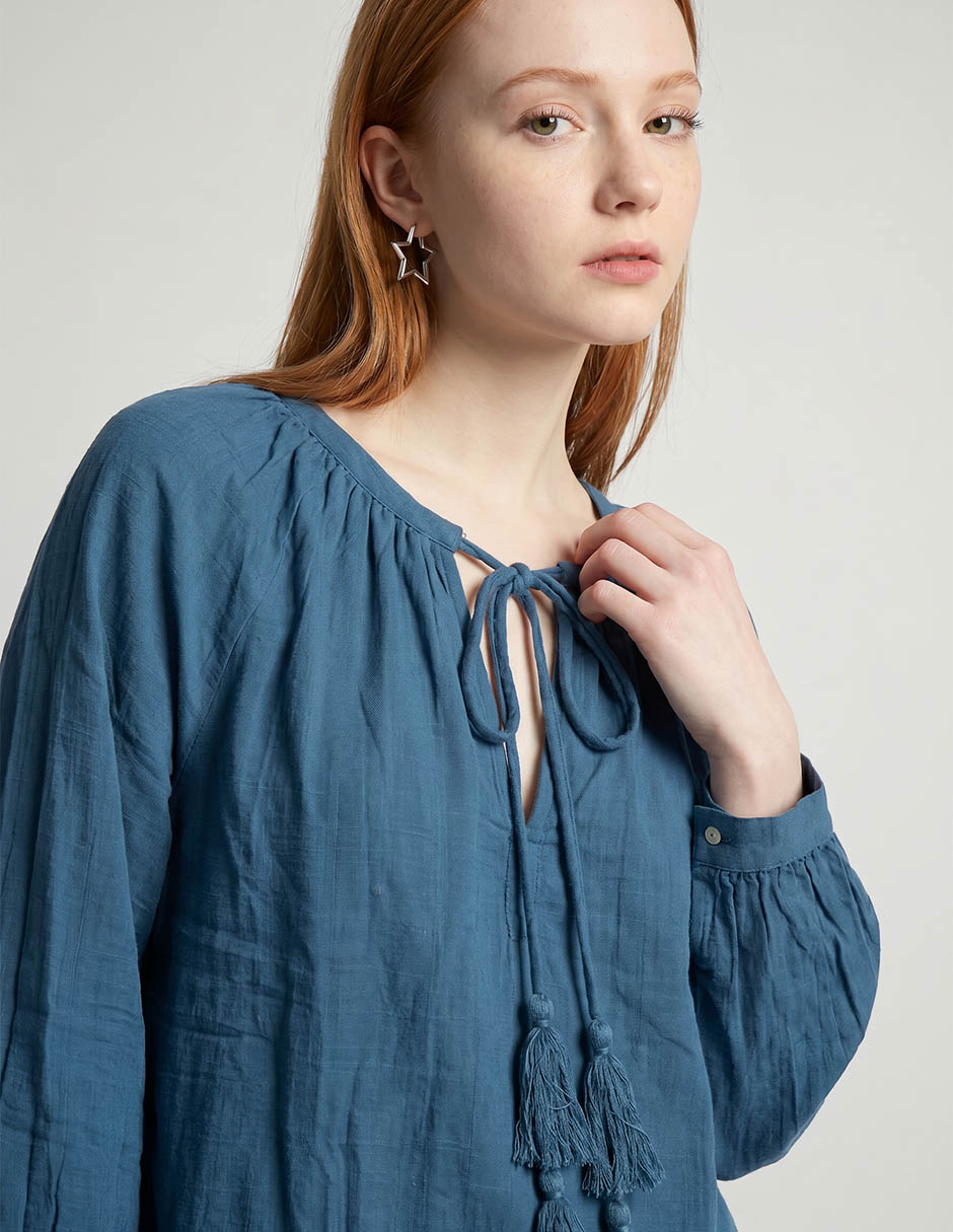 Blusa manga larga para mujer 3