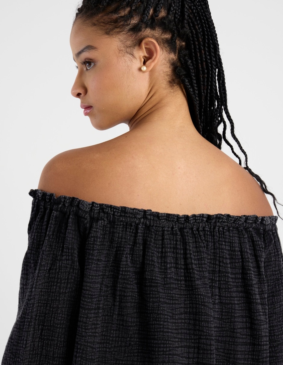 Blusa manga larga para mujer 5