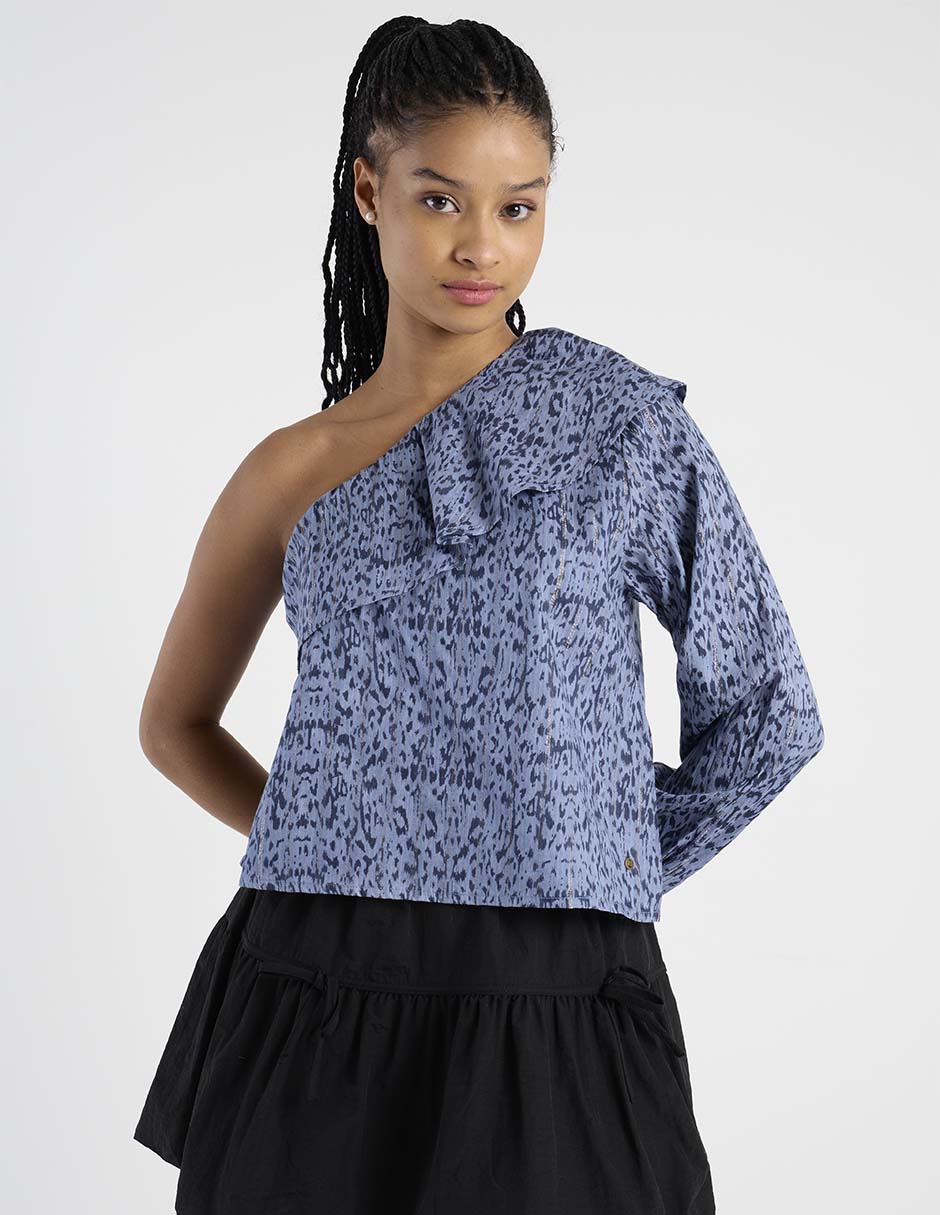 Blusa manga larga para mujer