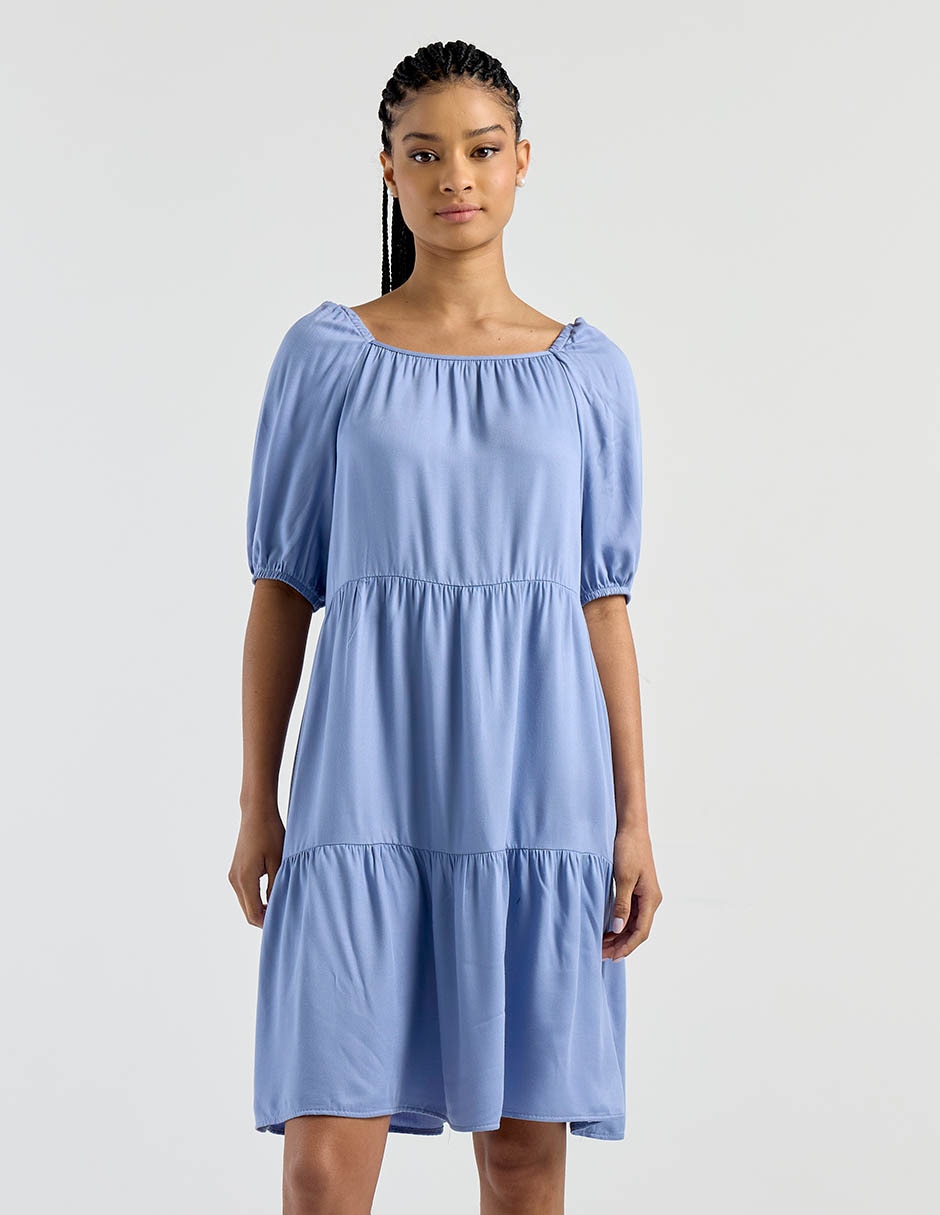 Vestido arriba de la rodilla casual para mujer 1