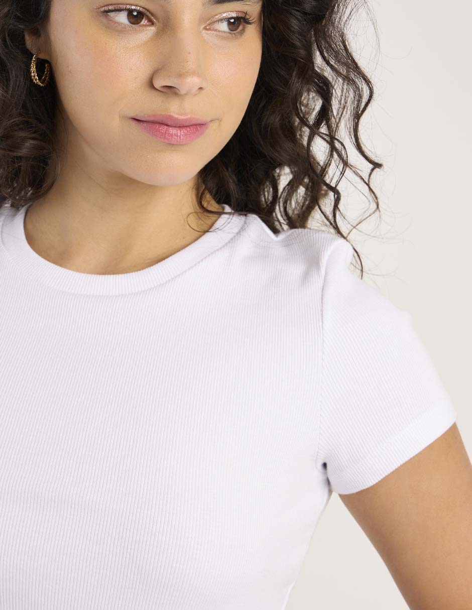 Blusa manga corta para mujer 5