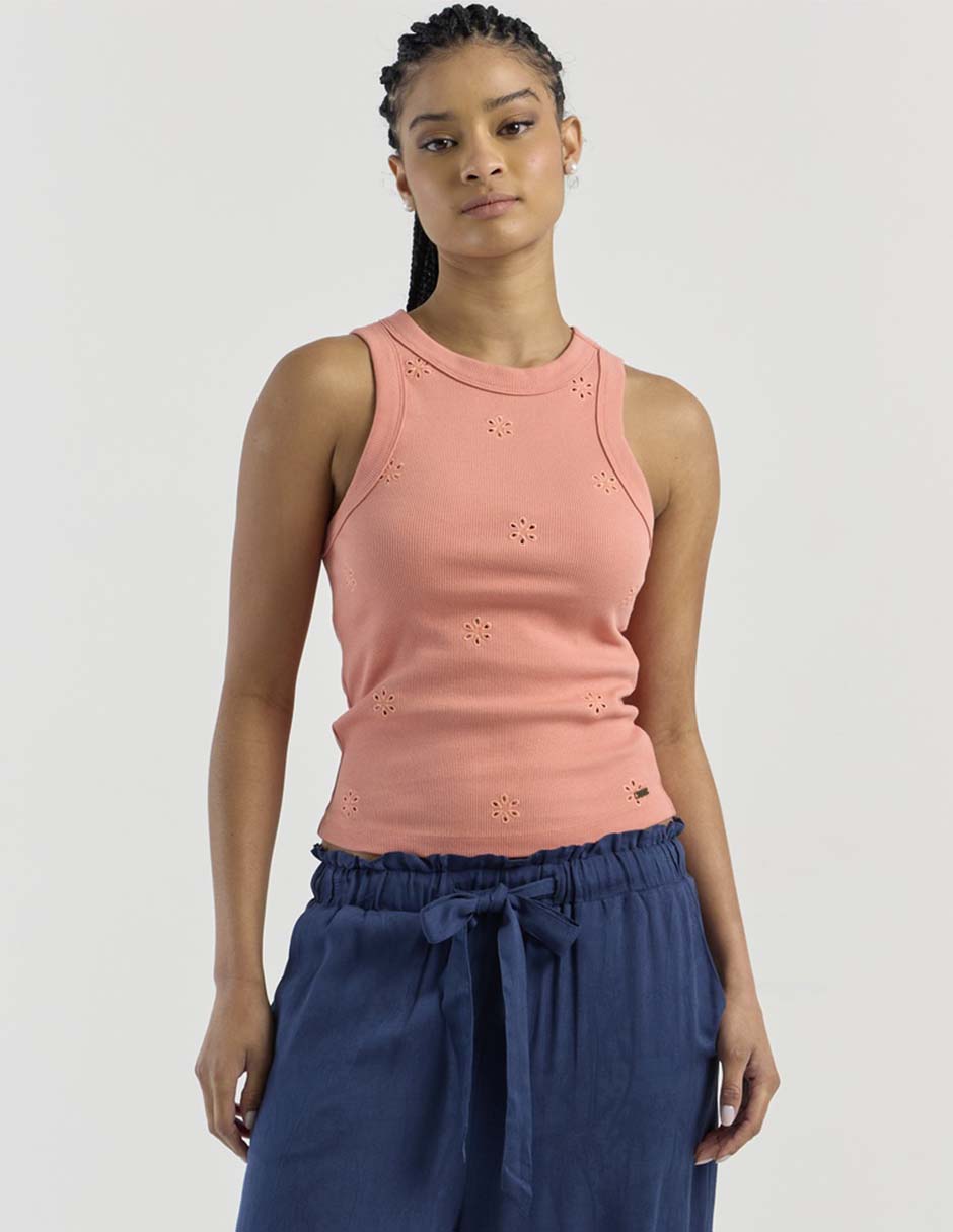 Top cuello redondo Top cuello redondo