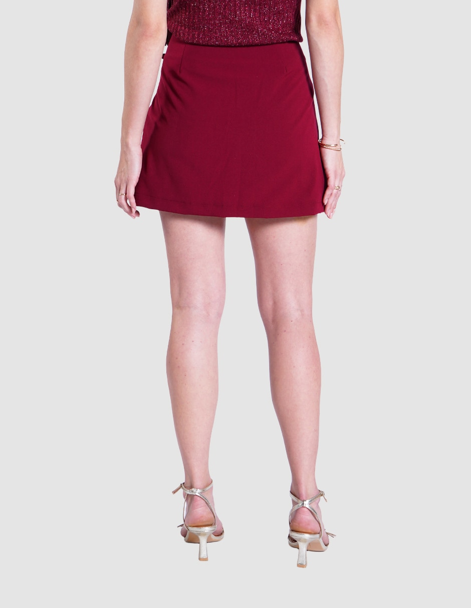 Falda short a la cintura 3