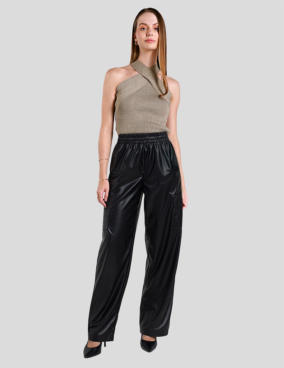 Pantalón cargo regular para mujer Pantalón cargo regular para mujer