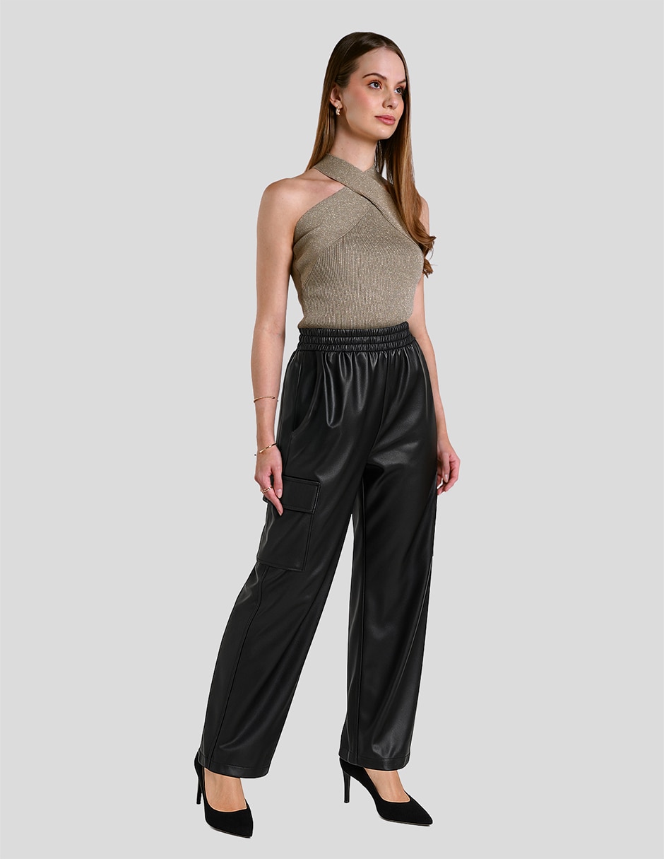 Pantalón cargo regular para mujer
