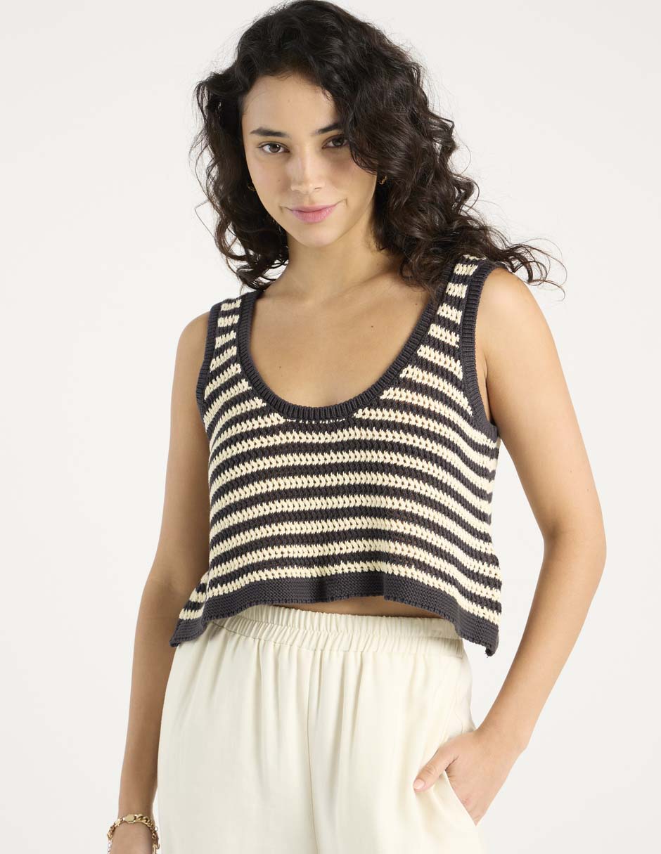 Top escote medio tirante ancho 5