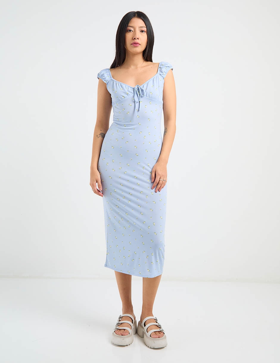 Vestido midi casual para mujer 1