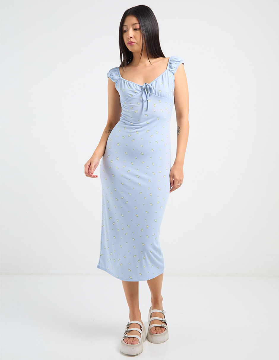 Vestido midi casual para mujer 8