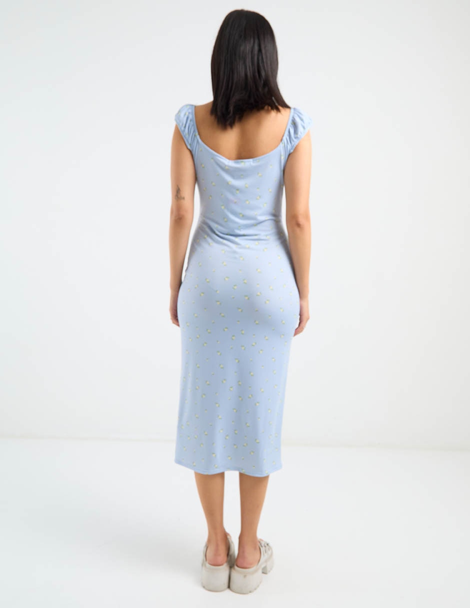 Vestido midi casual para mujer 11