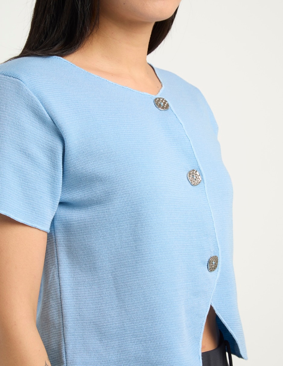 Blusa manga corta para mujer 10