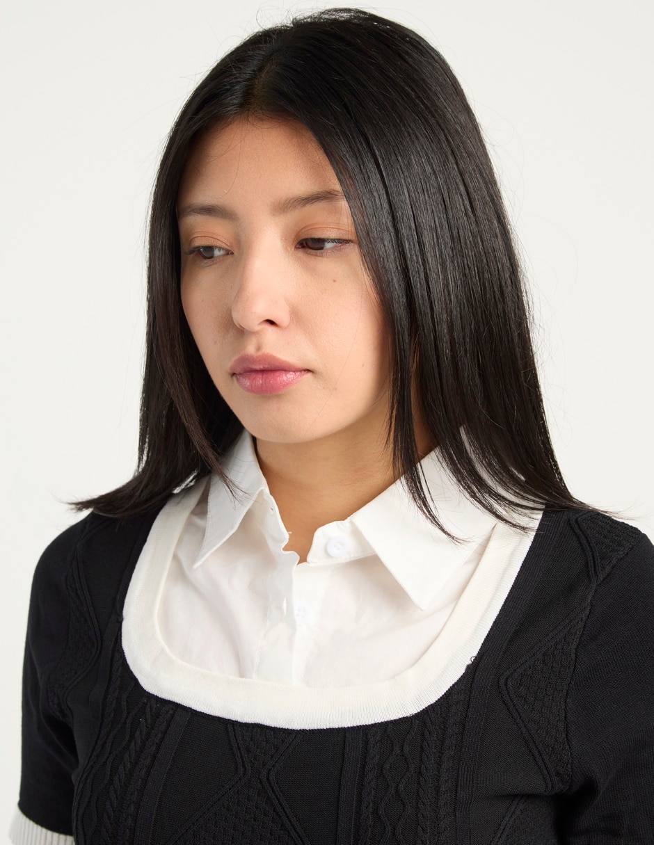 Blusa manga corta para mujer 10