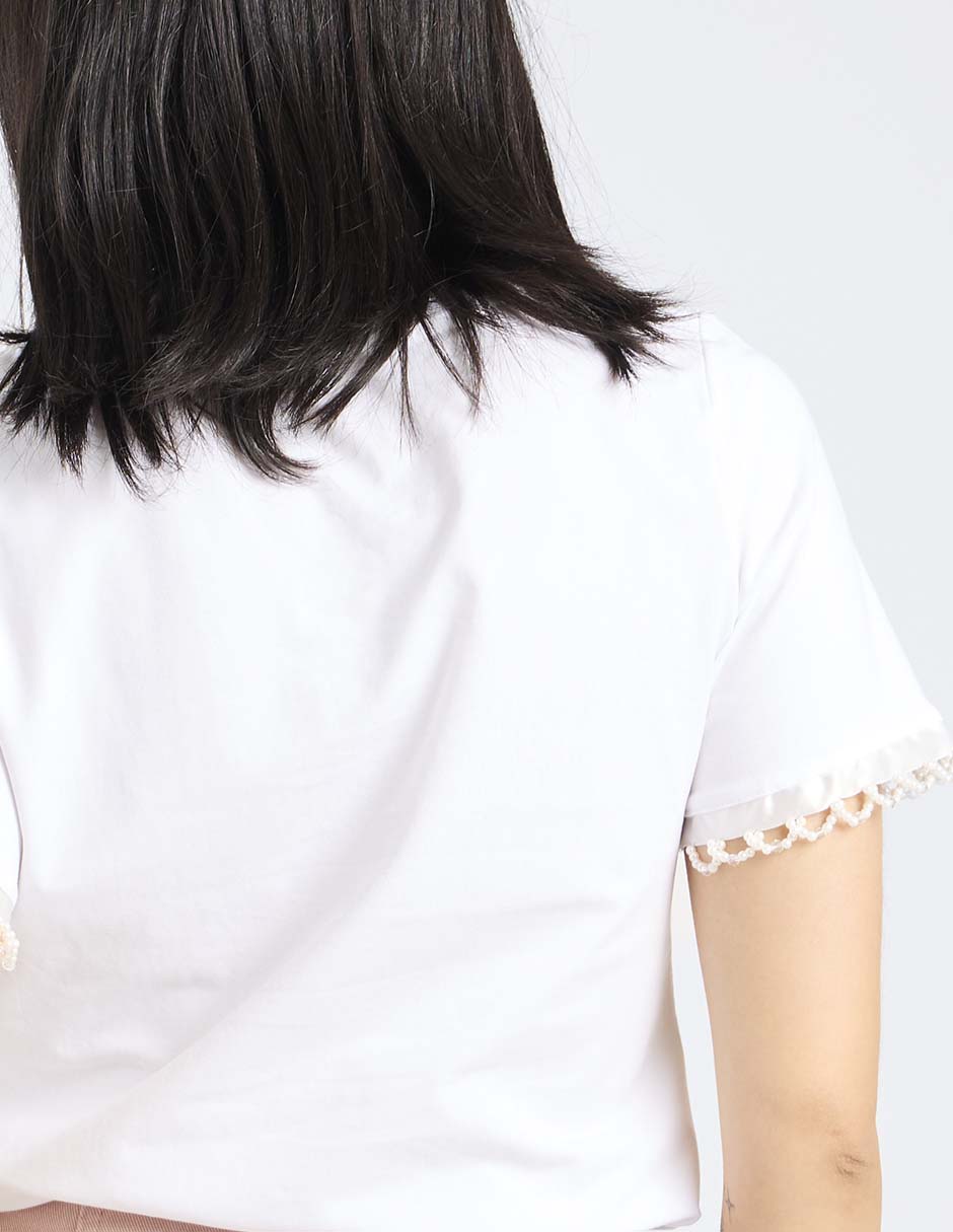 Blusa manga corta para mujer 11