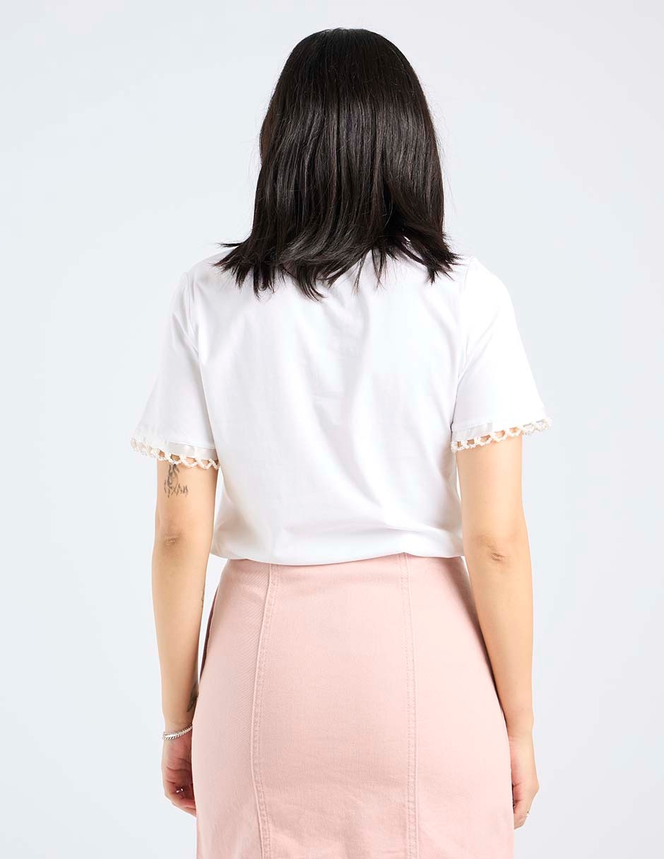 Blusa manga corta para mujer 13