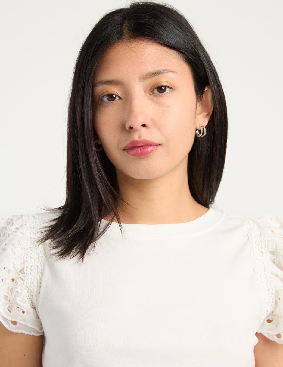 Blusa manga corta para mujer 10