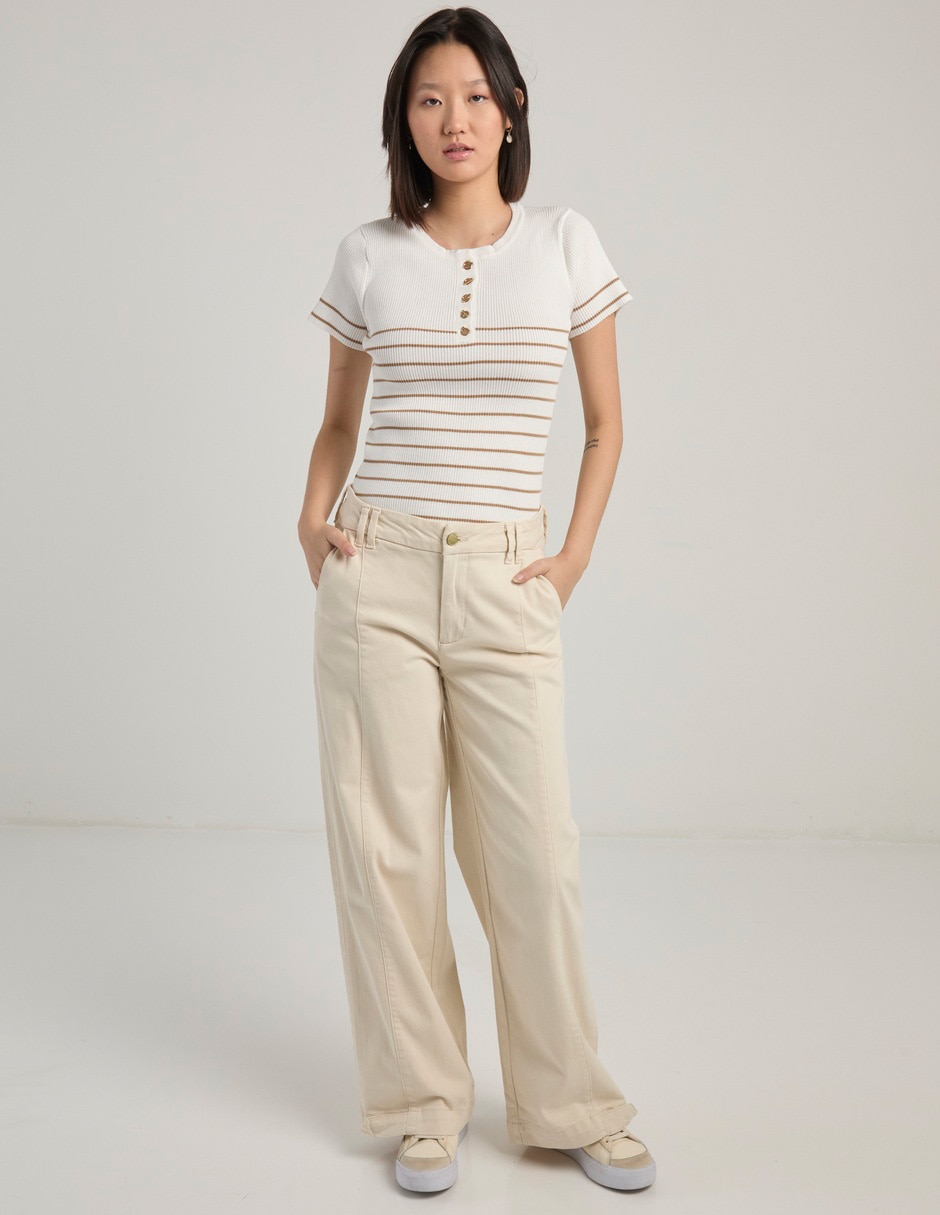 Blusa manga corta para mujer 9