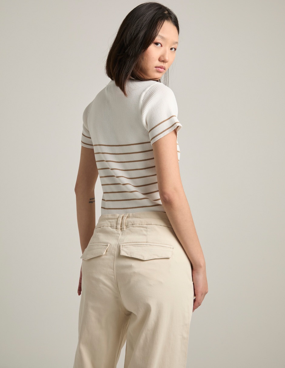 Blusa manga corta para mujer 12