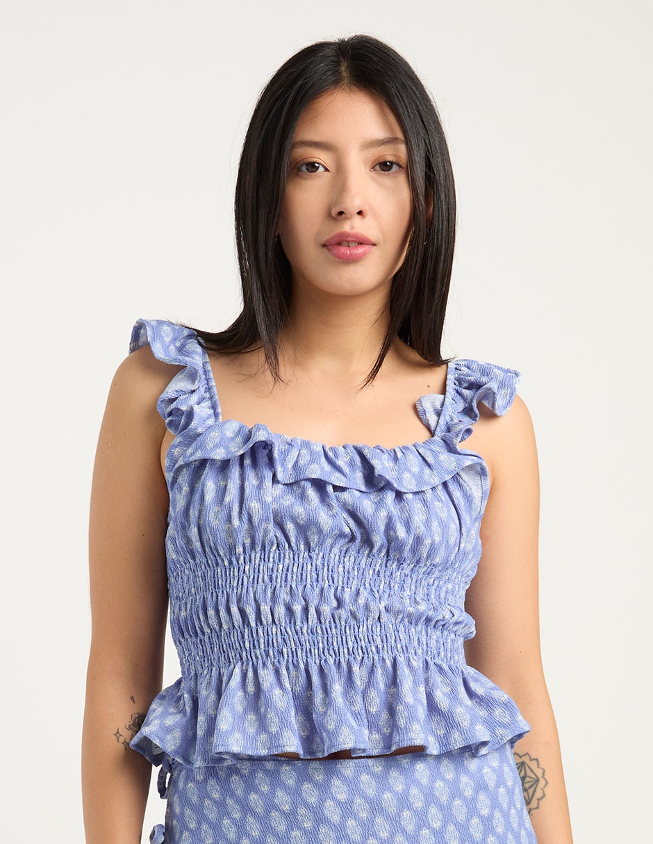 Blusa de tirantes para mujer 1