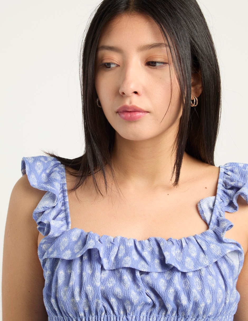 Blusa de tirantes para mujer 9