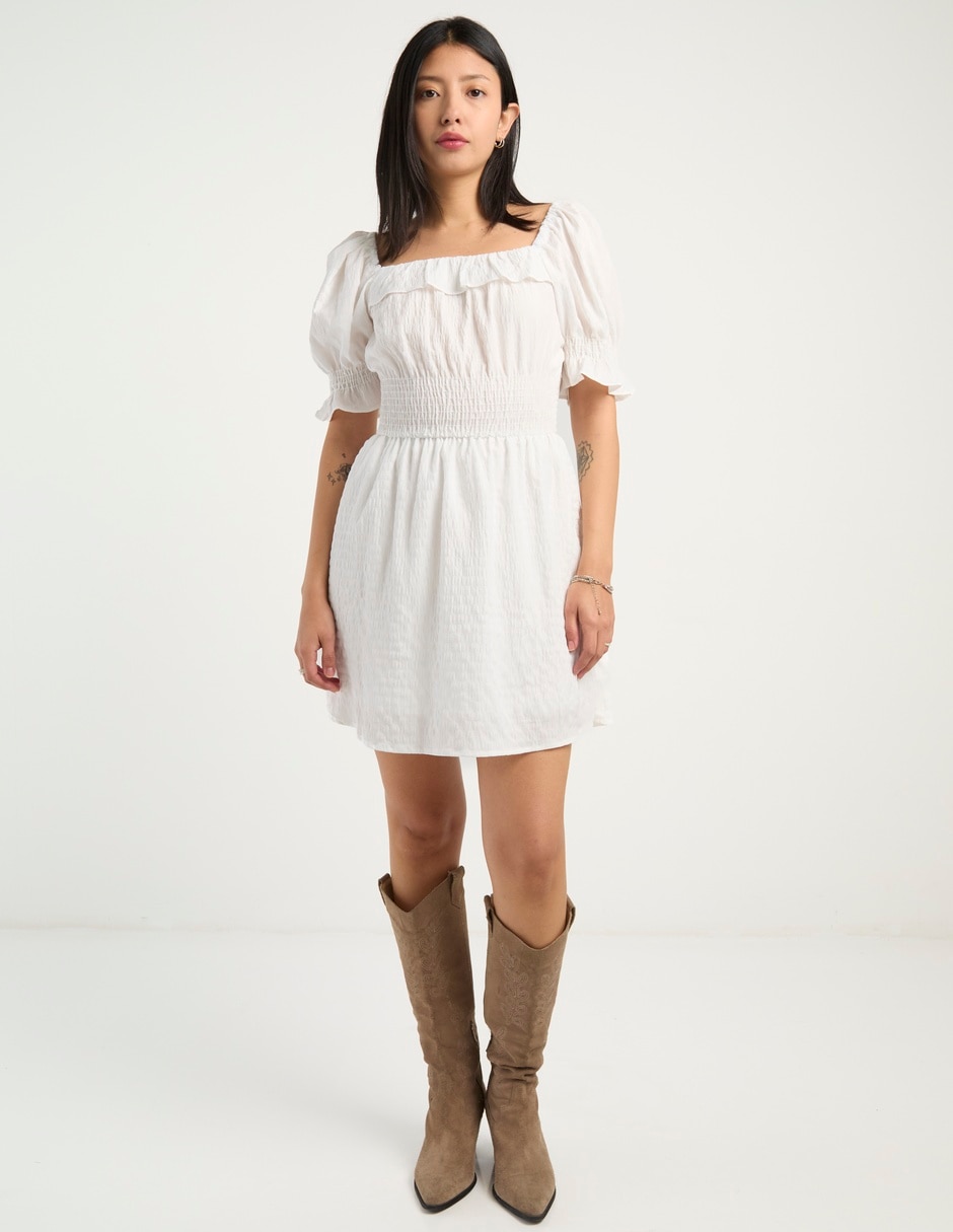 Vestido corto casual para mujer