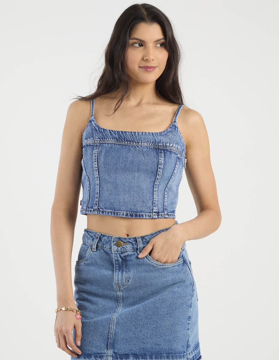 Blusa de tirantes para mujer 1